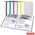 Katalogbuch, 20 Fächer, A4, Hardcover, Farbmix, ESSELTE „Vivida“