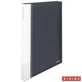 Katalogbuch Esselte VIVIDA starr, 40 Taschen, VIVIDA Black
