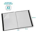 Weiteres Produktbild Katalogbuch Standard, schwarz, 30 Hüllen, A3, VIQUEL