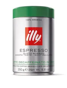 Entkoffeinierter Kaffee, geröstet, Bohnen, entkoffeiniert, 250 g, ILLY