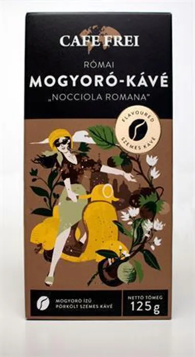 Hauptproduktbild Káva "Římská oříšková", pražená, zrnková, 125 g, CAFE FREI