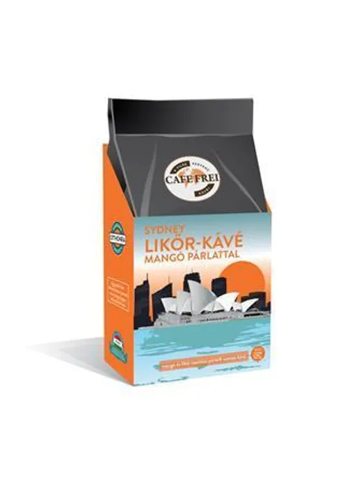 Hauptproduktbild Káva "Sydney" likérová káva s příchutí manga, pražená, zrnková, 125 g, CAFE FREI