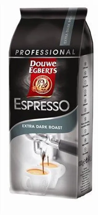 Hauptproduktbild Káva zrnková, pražená, vakuově balené, 1 000 g, DOUWE EGBERTS "Espresso"