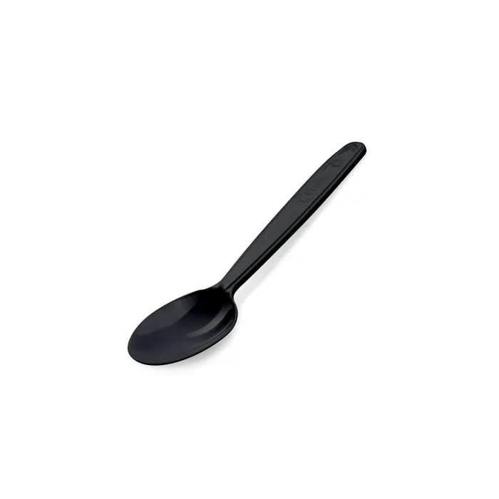 Hauptproduktbild Kávová lžička (PP) opakovaně použitelná černá 13cm [50 ks]