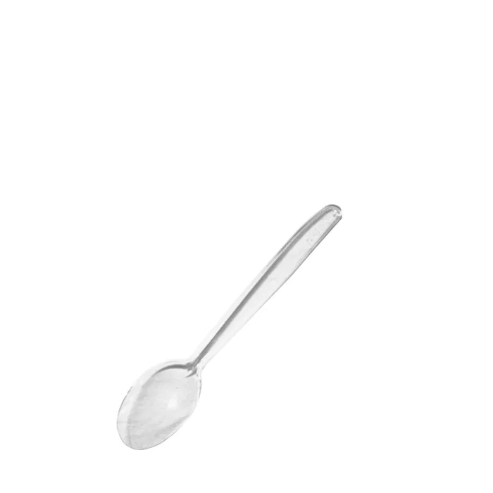 Hauptproduktbild Kávová lžička PREMIUM průhledná 13 cm [50 ks] extra pevná