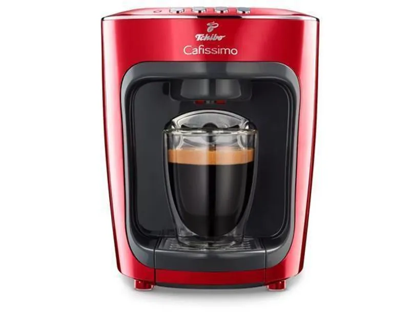 Hauptproduktbild Kávovar "Cafissimo Mini  Salsa Red", na kapsle, TCHIBO