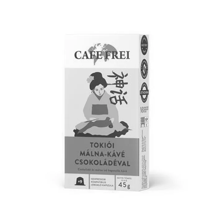 Hauptproduktbild Kávové kapsle "Tokio" čokláda-malina, 9ks, CAFE FREI