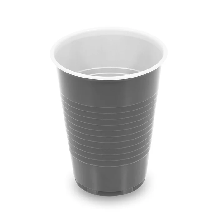 Hauptproduktbild Kávový kelímek hnědo-bílý 0,18 l (PP) [15 ks]