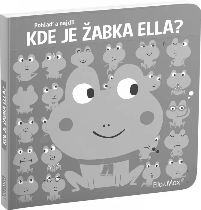Hauptproduktbild KDE JE ŽABKA ELLA? – Pohlaď a najdi!