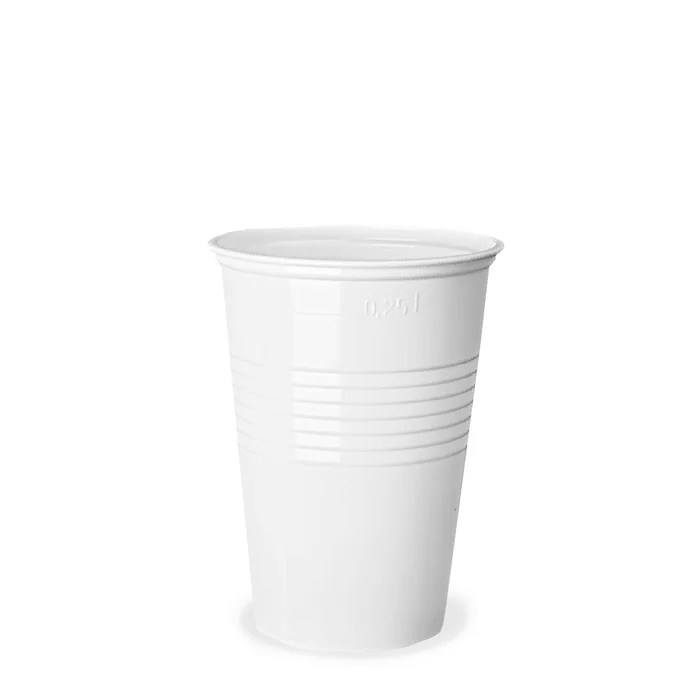 Hauptproduktbild Kelímek bílý 0,25 l -PS- (průměr 78 mm) [100 ks]