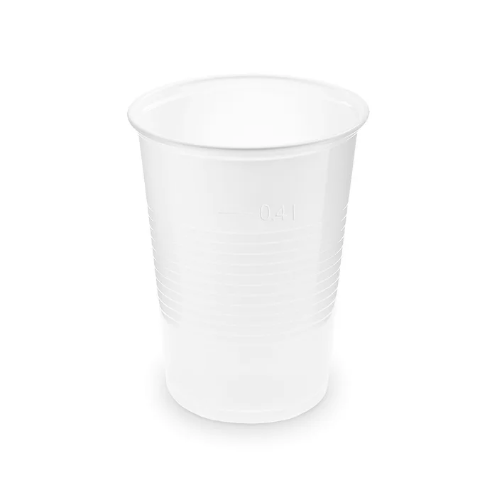 Hauptproduktbild Kelímek bílý 0,4 l -PP- (průměr 95 mm) [50 ks]