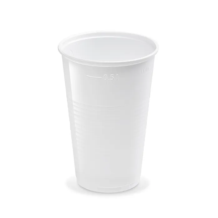 Hauptproduktbild Kelímek bílý 0,5 l -PP- (průměr 95 mm) [50 ks]