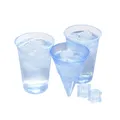 Weiteres Produktbild Wasserbecher (PP) Blue Cone durchmesser 70mm 115ml [1000 St.]