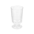 Trinkglas (PS) mit Fuß durchmesser 51mm 0,1L [15 St.]