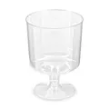 Trinkglas (PS) mit Fuß durchmesser 72mm 0,2L [10 St.]