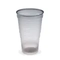 Mehrwegbecher (PP) Reware Cheers rauch-grau transparent durchmesser 95mm 0,5L [25 St.]