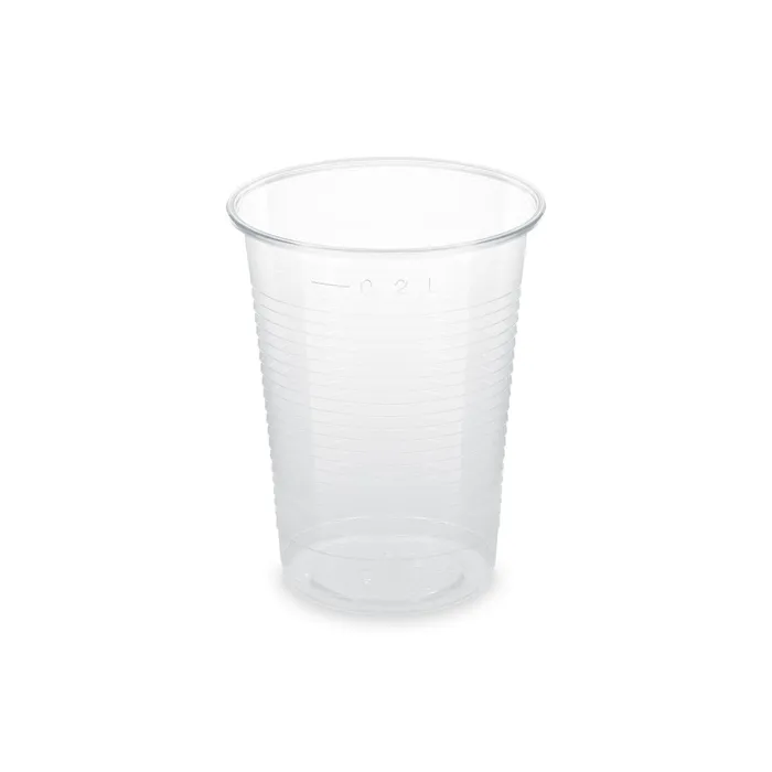 Hauptproduktbild Kelímek průhledný 0,2 l (PLA) -BIO- (průměr 70 mm) [10 ks]