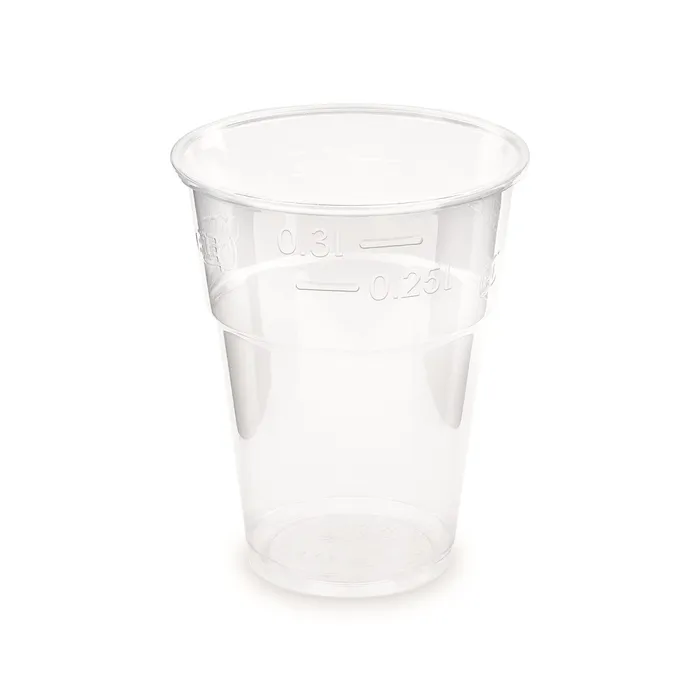Hauptproduktbild Kelímek průhledný 0,3 l (PLA) -BIO- (průměr 85 mm) [10 ks]