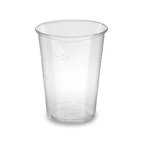 Becher transparent 0,4 l -PP- (Ø 95 mm) [50 Stück]