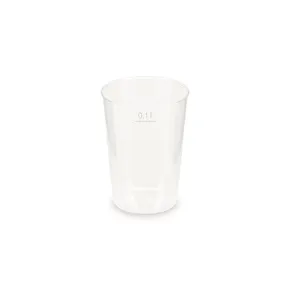 Pfandbecher (PP) durchmesser 55mm 0,1L [40 St.]