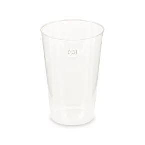Pfandbecher (PP) extra-stark durchmesser 80mm 0,3L [15 St.]