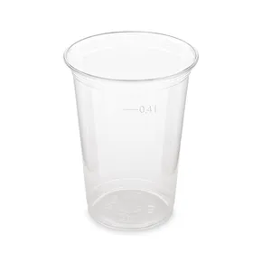 Becher (rPET) glasklar durchmesser 95mm 0,4L [50 St.]