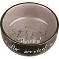 Weiteres Produktbild Farbige Keramikschale mit liegender Katze 300ml/11cm