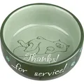 Weiteres Produktbild Farbige Keramikschale mit liegender Katze 300ml/11cm