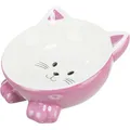Ergonomischer Keramiknapf 0,15 l/o 14 cm, erhaben, Katzenform