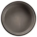 Keramikschale - braun/dunkelgrau + Pfotenmotiv 0,3 l/ o 12 cm