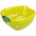 Keramikschale APPLE (Meerschweinchen, Kaninchen), 180 ml/ 12 x 11 cm, grün