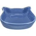 Keramiknapf mit Katzenkopf, Pastellfarben, 0,25 l/12 cm