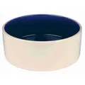 Weiteres Produktbild Keramikschale - creme/blau 1 l/ o 18 cm