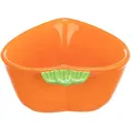 Keramikschale MRKEV (Meerschweinchen, Kaninchen), 180 ml/ 12 x 11 cm, orange
