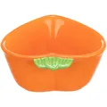 Keramikschale MRKEV (Meerschweinchen, Kaninchen), 180 ml/ 12 x 11 cm, orange