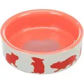 Keramiknapf für Hamster, farbig, 80 ml/8 cm