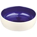 Weiteres Produktbild Keramikschale mit Glasur 300ml/12cm - Creme/Blau