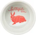 Weiteres Produktbild Keramiknapf mit Punkten, für Kaninchen, 250 ml/o 11 cm