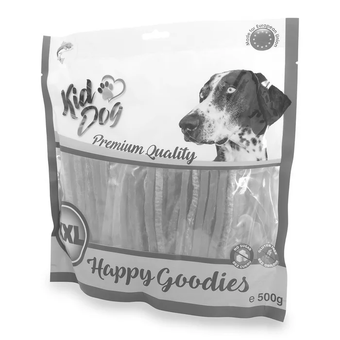 Hauptproduktbild KIDDOG 100 % losos v proužku 500 g