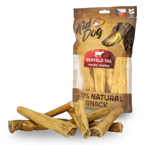 KIDDOG 100% Natural Snack, Rinderkeule mit Haut 12 cm / 200 g