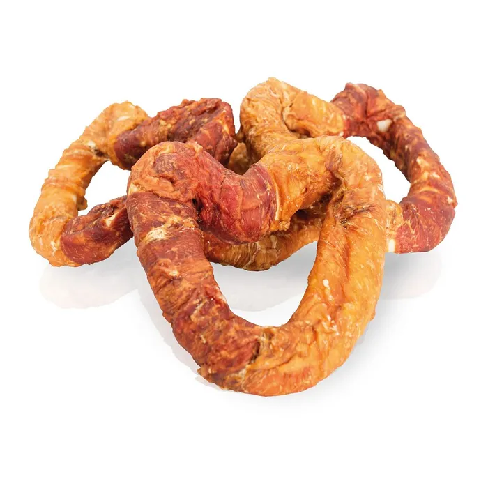 Hauptproduktbild KIDDOG BUFFET kachní a kuřecí masíčko na buvolím srdci 12 cm [1ks]