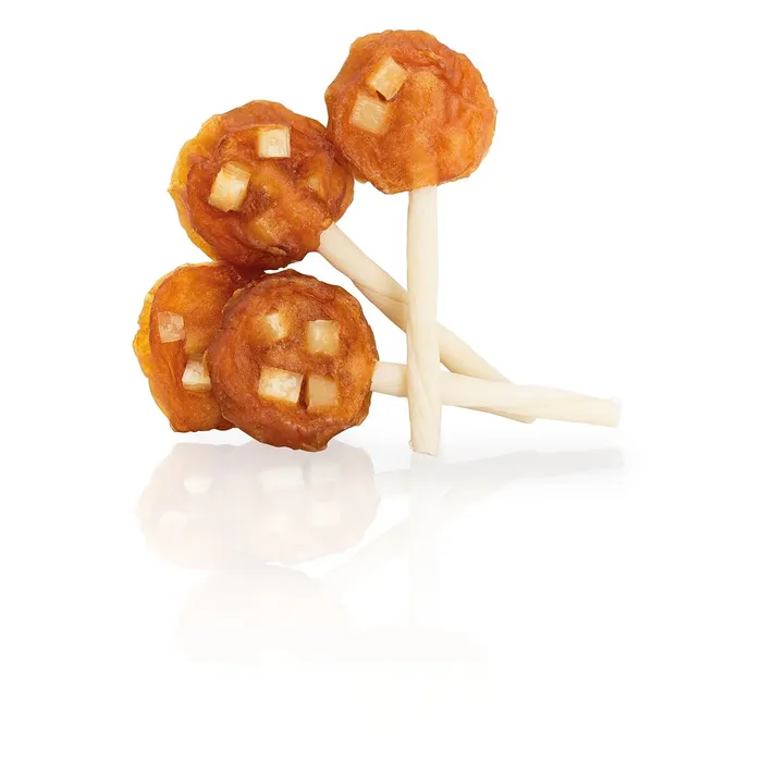 Hauptproduktbild KIDDOG BUFFET LOLLIPOP lízátko s kuřecím masem a sýrem 9 cm/8 g [1ks]