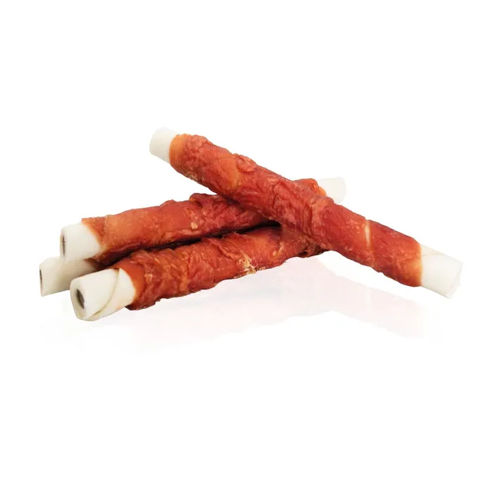 Hauptproduktbild KIDDOG BUFFET ROLLER s kachními prsy 12 cm/35 g, plněný hovězím [1 ks]