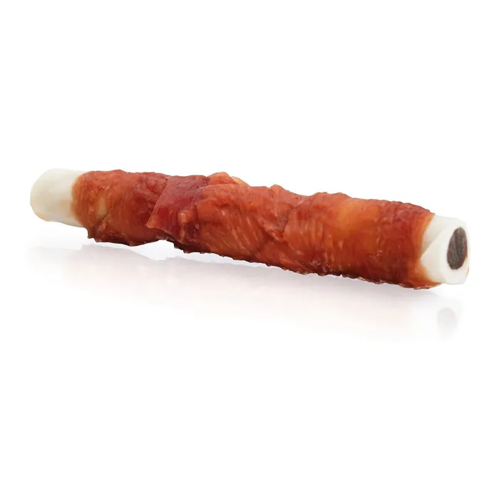 Hauptproduktbild KIDDOG BUFFET ROLLER s kachními prsy 17 cm/60 g, plněný hovězím [1 ks]