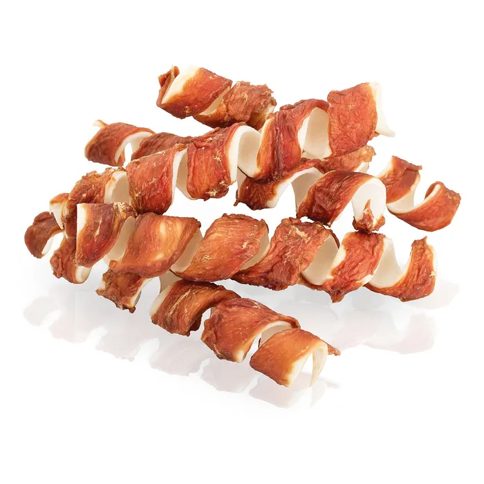 Hauptproduktbild KIDDOG BUFFET SPRING kachní maso na buvolí kůži 16 cm/ 40-45 g [1ks]