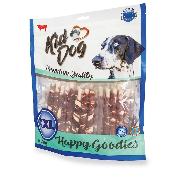 Hauptproduktbild KIDDOG hovězí steak na buvolí tyčince - 8 mm/12 cm 500 g