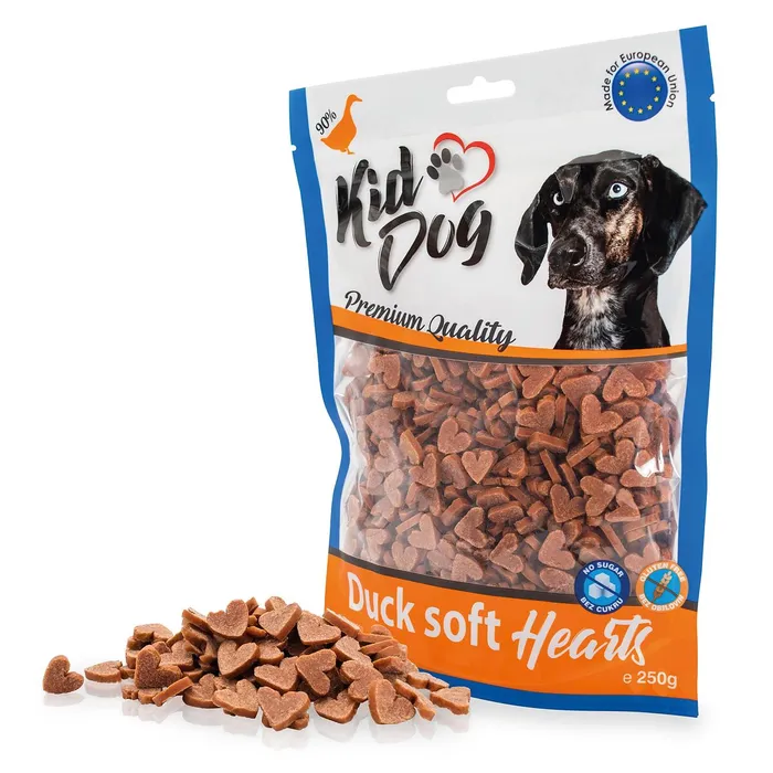 Hauptproduktbild KIDDOG kachní lupínky, čerstvé masíčko 250 g