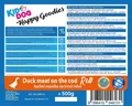 Weiteres Produktbild KIDDOG Entenfleisch auf Kabeljaukröllchen 500 g