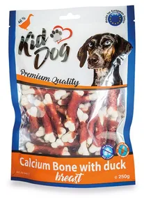 KIDDOG Entenbrust auf einem Calciumwürfel 250 g
