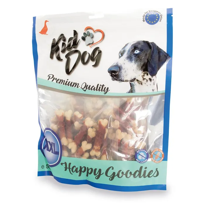 Hauptproduktbild KIDDOG kachní prsa na kalciové kostičce 500 g